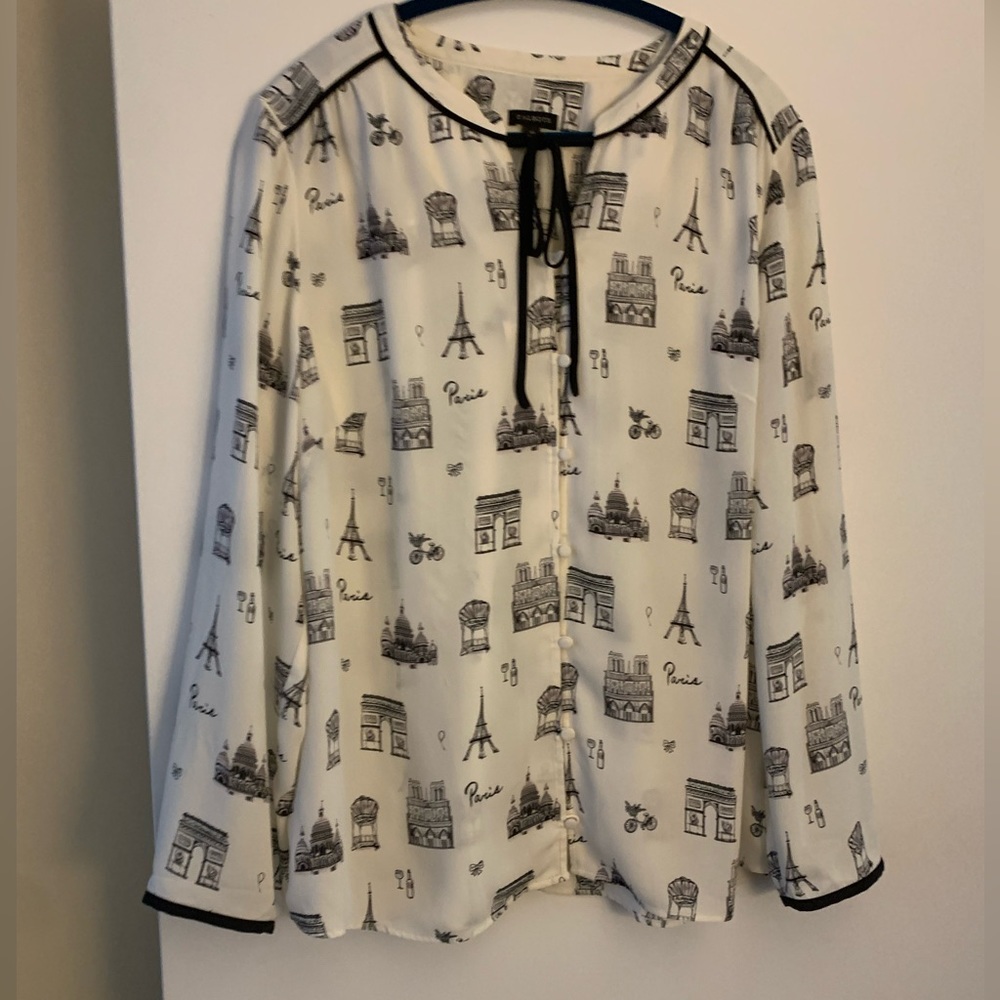 Talbots Xl, Professional, Polyester, Collarless W… - image 1